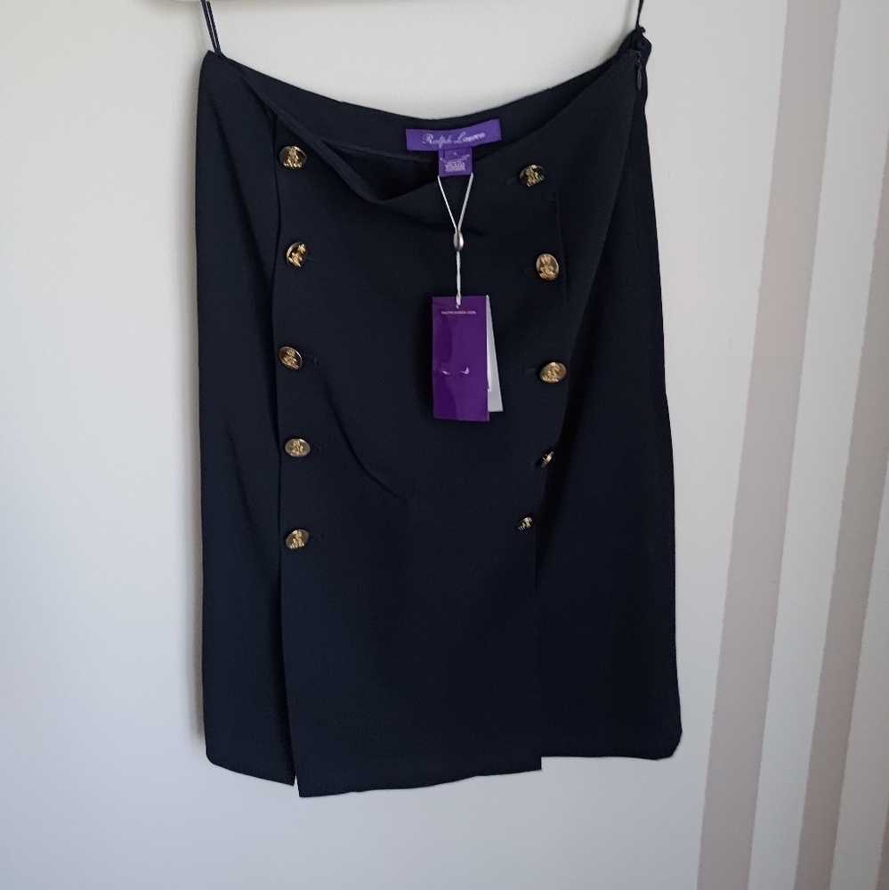 Temp Not For SALE - Ralph Lauren Purple Label Navy Skirt